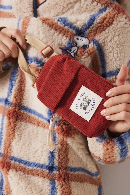 Etui za telefon women'secret SNOOPY bordo 1378920