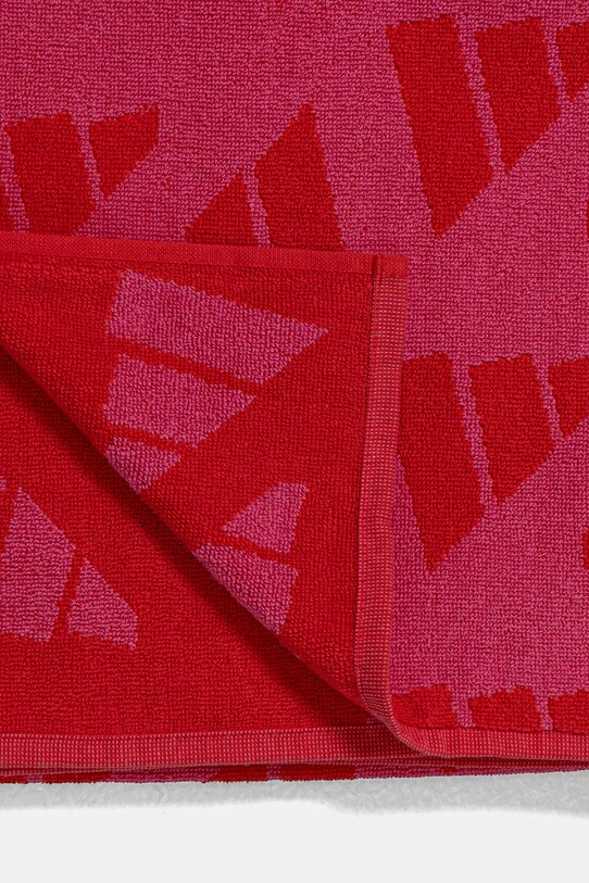 Akcesoria adidas Performance ręcznik 140 x 70 cm JG8472 czerwony