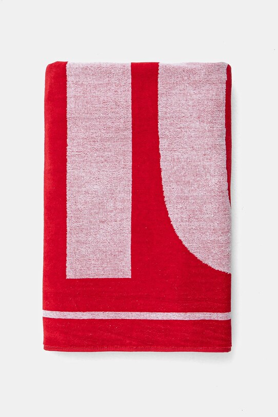 Akcesoria Diesel ręcznik bawełniany BMT-HELLERI TOWEL 88 x 174 cm 00CG4K.0JHAT czerwony