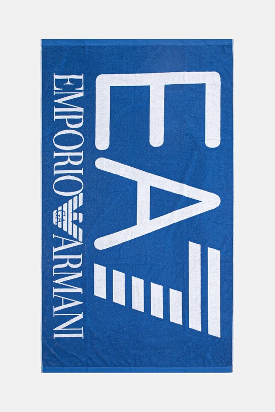 EA7 Emporio Armani ręcznik bawełniany niebieski AF13300.7X000102