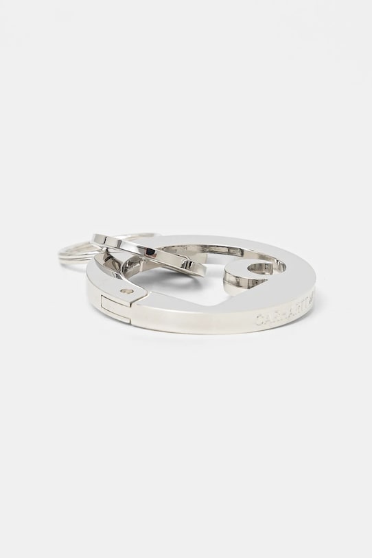 Carhartt WIP keychain Charms Carabiner Keychain I034579.95XX silver SS25