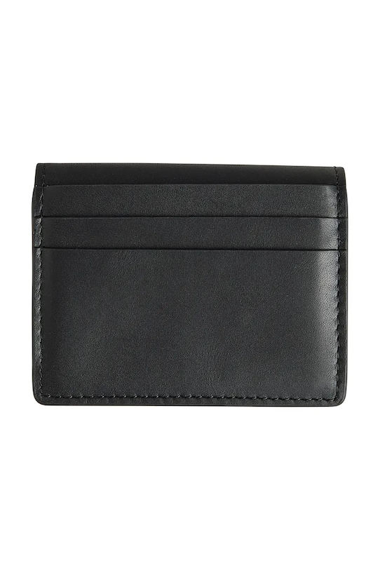 Kožená peněženka Y-3 Card Holder JN1728 černá SS25