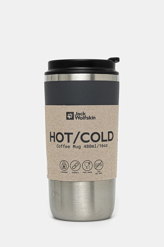 Jack Wolfskin kubek termiczny Saima 480 ml szary A64002