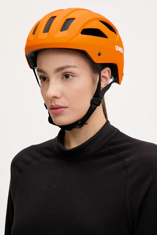 Akcesoria Uvex kask rowerowy Stride 41.0.714 pomarańczowy