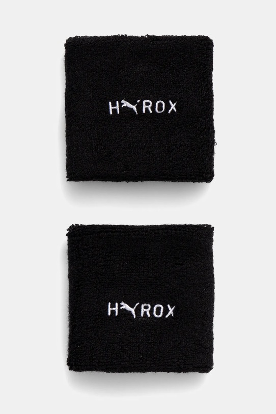 Puma brățări PUMA x HYROX 2-pack negru 54811
