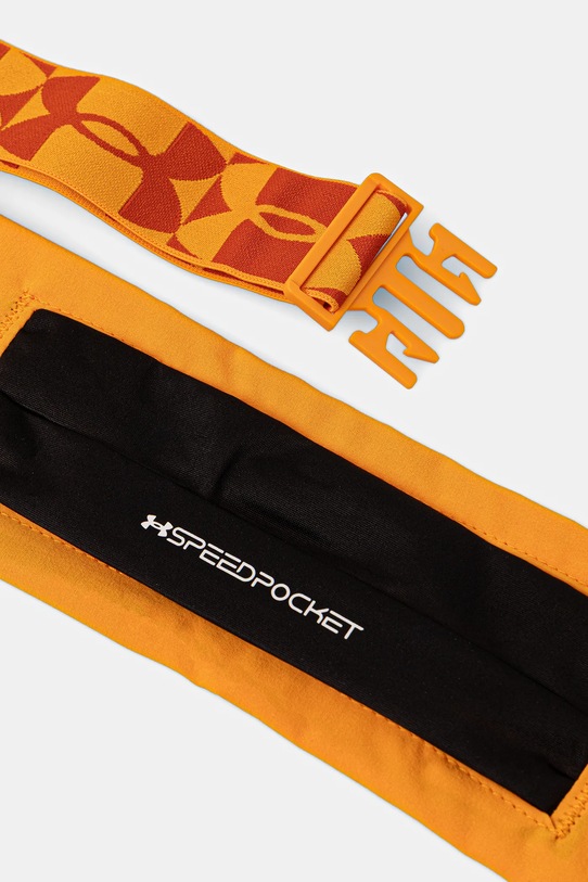 Akcesoria Under Armour pas biegowy Velociti 1388914 pomarańczowy