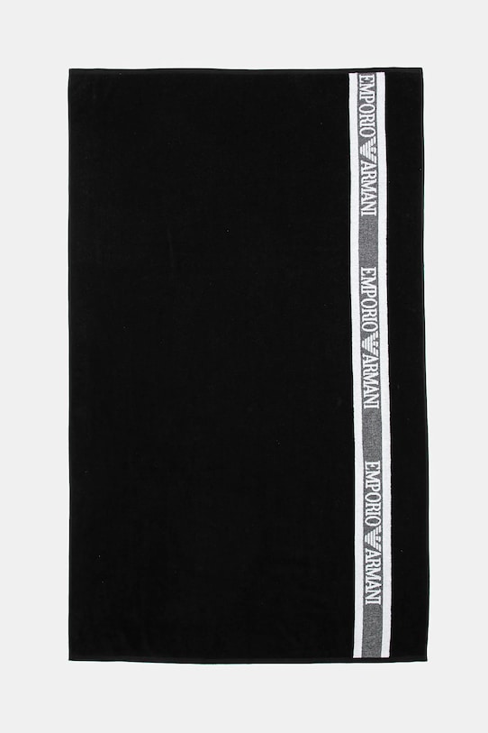 Emporio Armani Underwear ręcznik bawełniany czarny EX000018.AF12333
