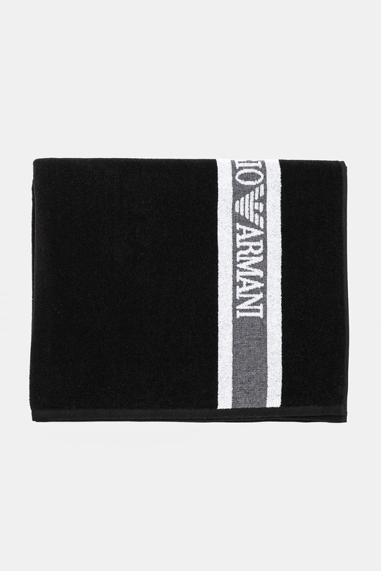 Emporio Armani Underwear ręcznik bawełniany EX000018.AF12333 czarny SS25