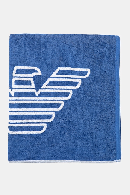 Emporio Armani Underwear ręcznik plażowy bawełniany EX000019.AF12331 fioletowy SS25