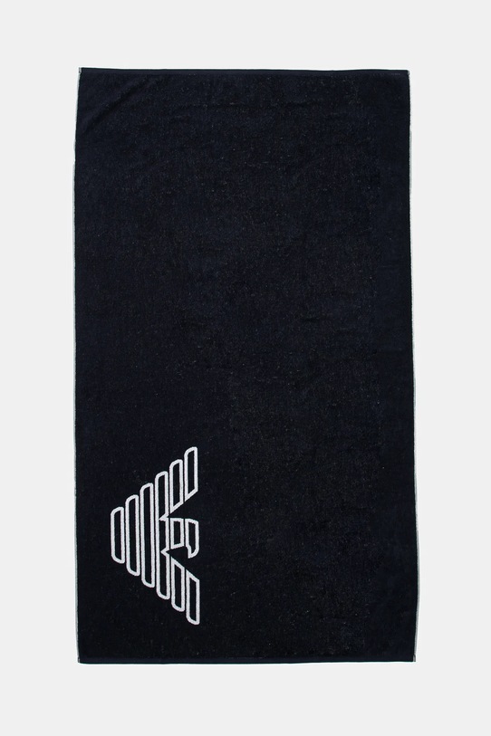 Emporio Armani Underwear telo mare in cotone blu navy EX000019.AF12331