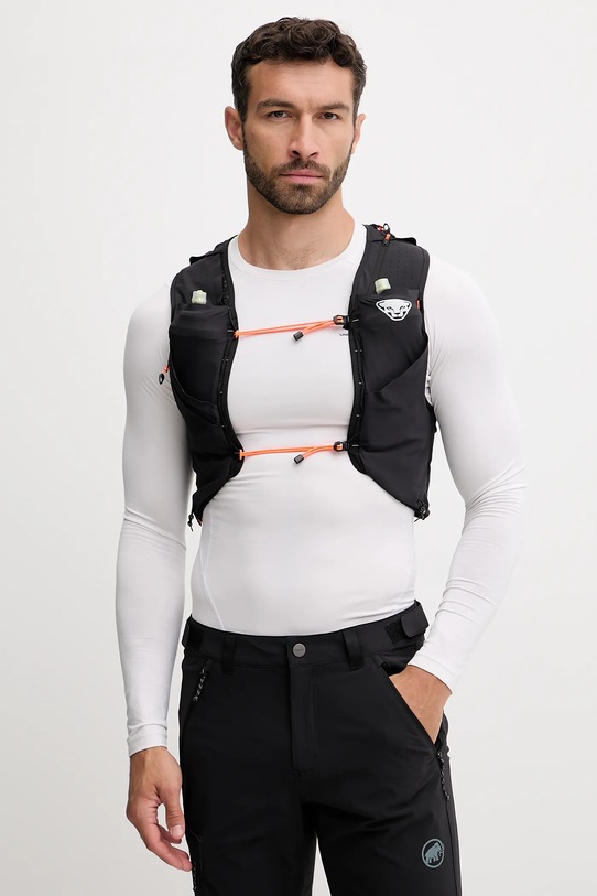 Dynafit vestă de alergare Alpine 8 outdoor negru 08.0000049019