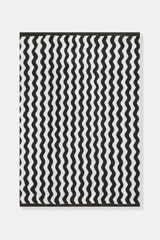 Βαμβακερή πετσέτα OAS μαύρο 8001.21