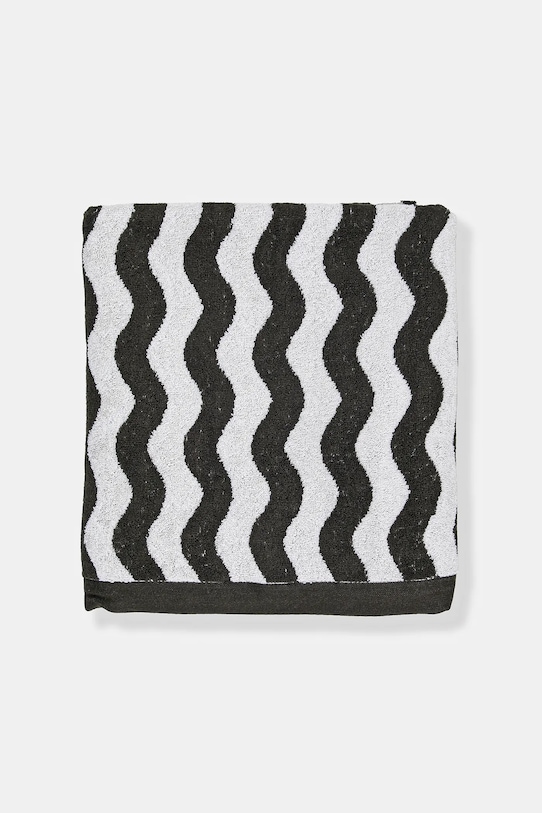 Βαμβακερή πετσέτα OAS 8001.21 μαύρο SS25