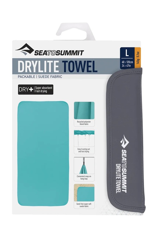 Sea To Summit ręcznik Drylite Towel S 40 x 80 cm turkusowy ADRYA.S