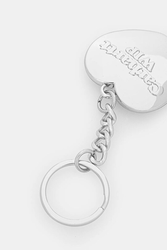 Privjesak Carhartt WIP Heart Keychain I034903.95XX srebrna SS25