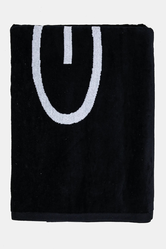 Pamučni ručnik Gant 852012911 crna SS25