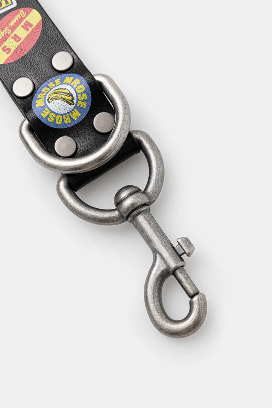 Akcesoria Martine Rose brelok skórzany Bondage Keychain 1166LP01030 czarny
