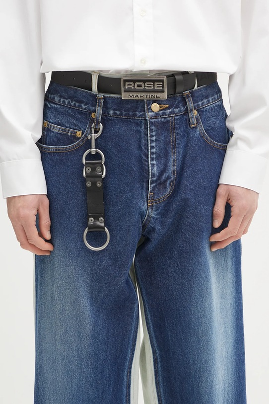 Dodaci Kožni privjesak Martine Rose Bondage Keychain 1166LP10001 crna