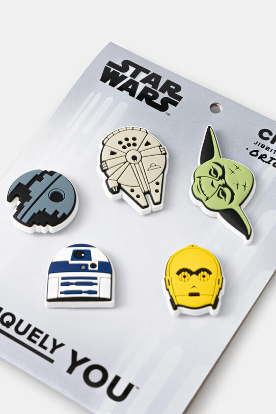 Crocs przypinki do obuwia Star Wars 5-pack 10012077 biały SS25