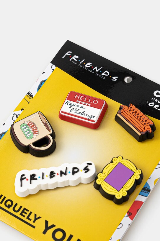 Значки для взуття Crocs Friends 5-pack 10012079 білий SS25
