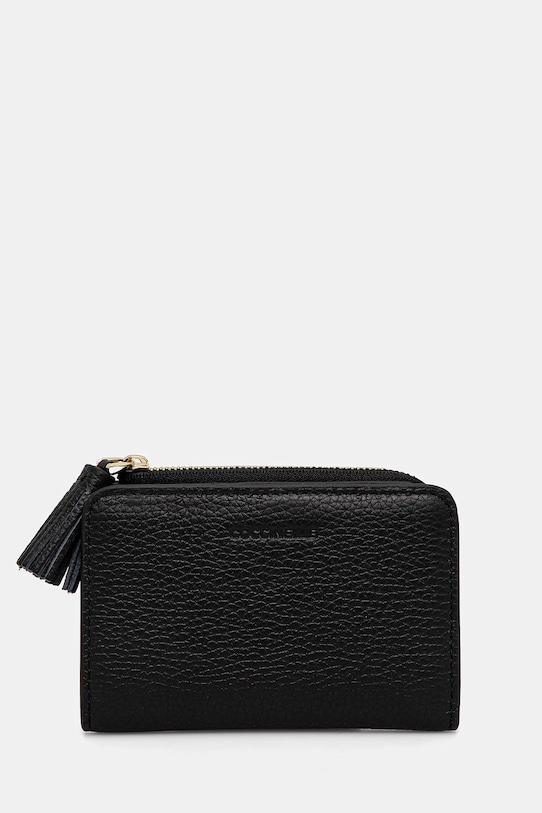 Coccinelle portfel skórzany TASSEL skóra licowa czarny MU0.11.D1.01