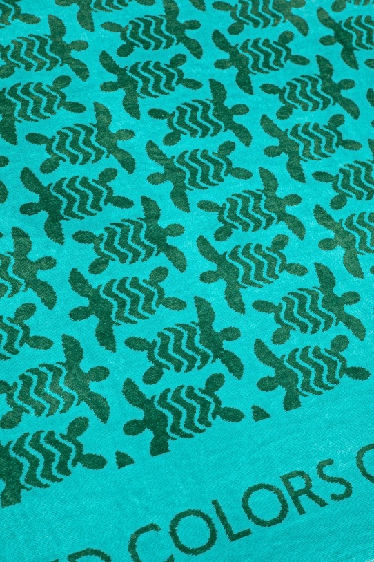 Dodaci Pamučni ručnik United Colors of Benetton 61GP2801Q tirkizna