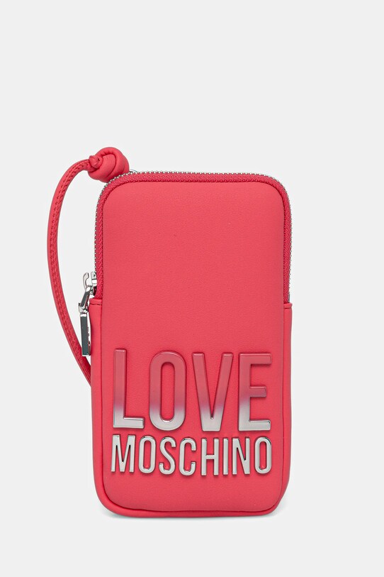 Etui za telefon Love Moschino natpis roza JC5729PP0MKD0615