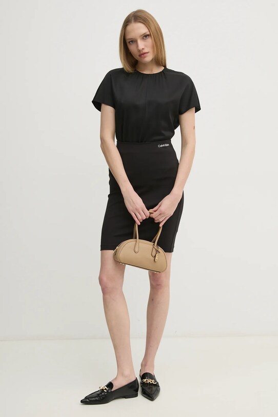 Блузка Calvin Klein K20K207839 чёрный SS25