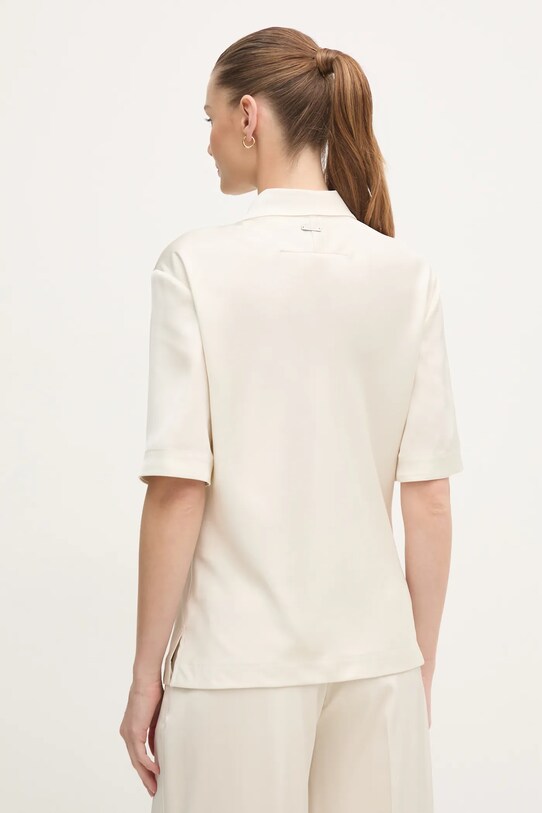 Oblečení Polo tričko Calvin Klein K20K207977 béžová