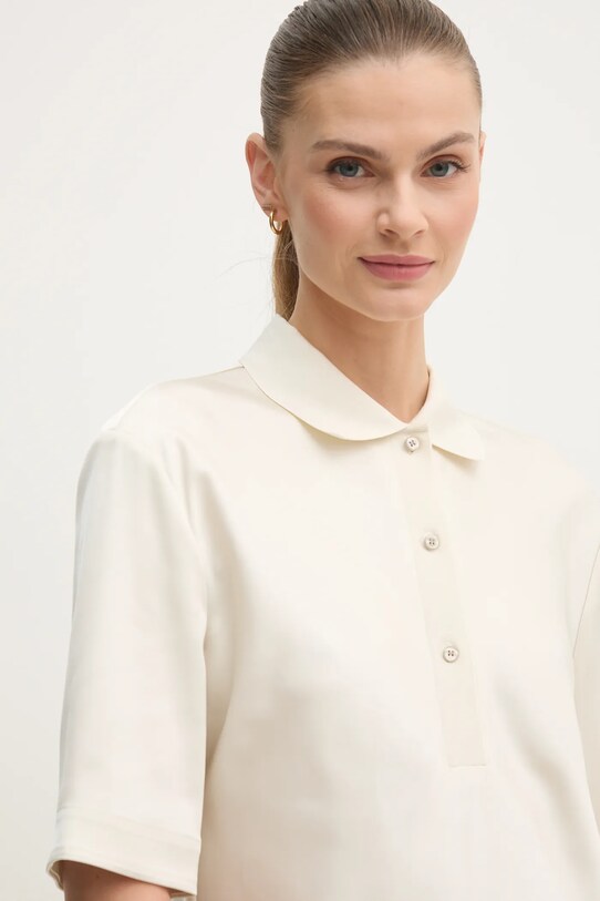 Polo tričko Calvin Klein béžová K20K207977