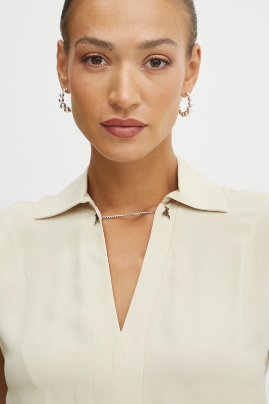 Patrizia Pepe bluzka beżowy 8C0775.A8I1