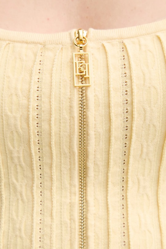 Elisabetta Franchi top MK49B51E2 galben