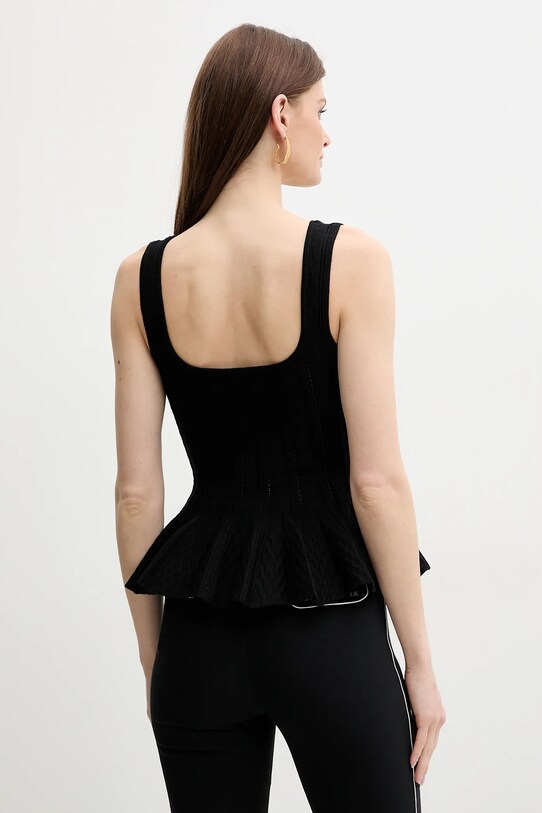 Ruházat Elisabetta Franchi top MK49B51E2 fekete