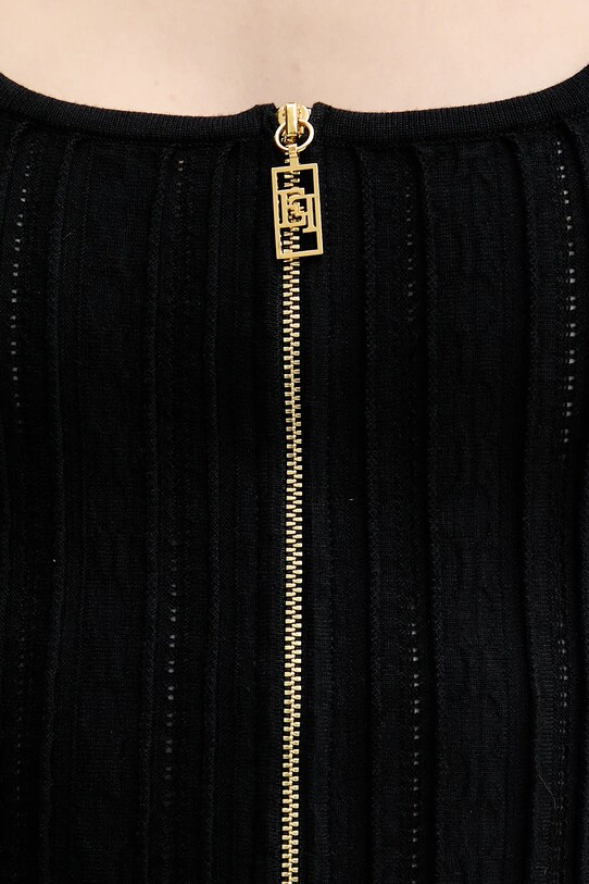 Elisabetta Franchi top fekete MK49B51E2