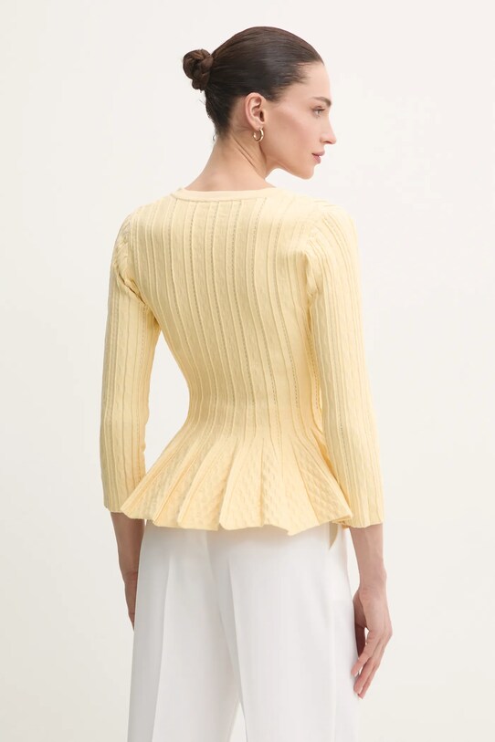 Abbigliamento Elisabetta Franchi cardigan MK50B51E2 giallo