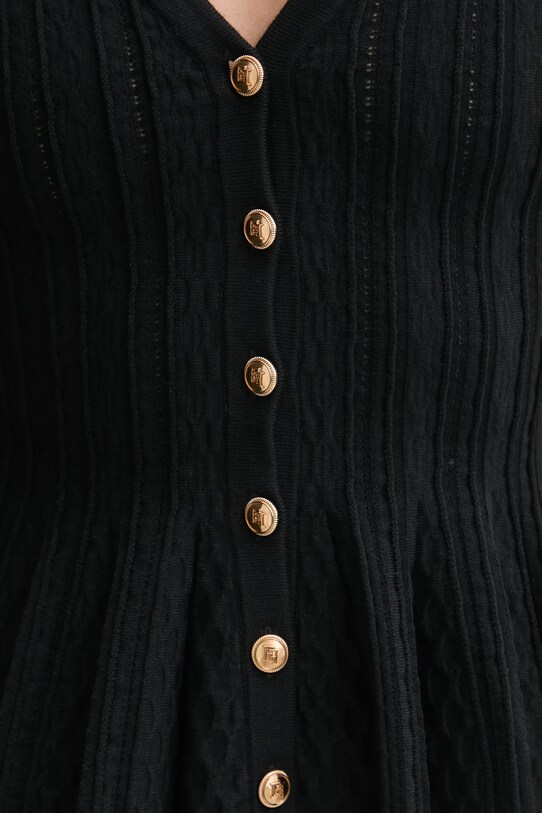 Elisabetta Franchi cardigan MK50B51E2 nero