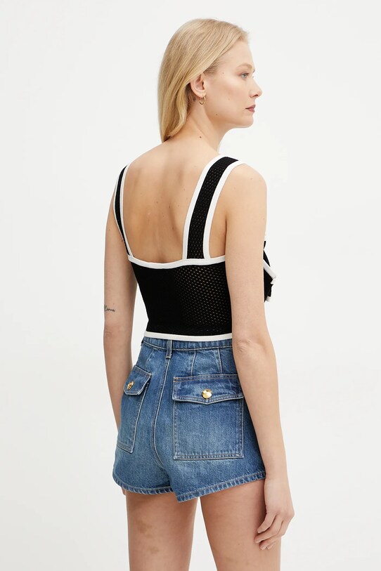 Îmbrăcăminte Elisabetta Franchi top TK31T51E2 negru