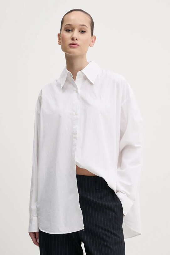 Îmbrăcăminte Hugo Blue camasa din bumbac 50533176 alb