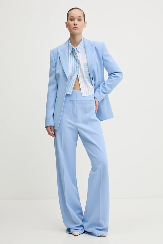 Бавовняна сорочка Hugo Blue 50534779 білий SS25