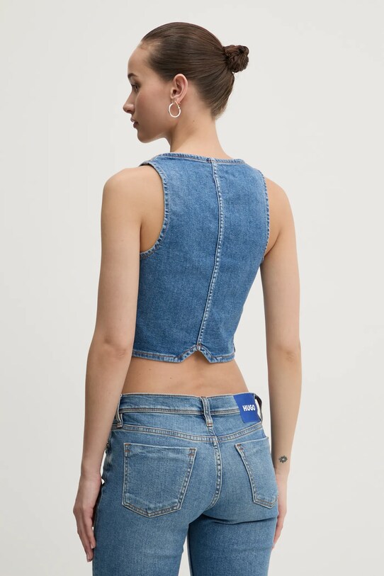 Îmbrăcăminte Hugo Blue vesta jeans 50531700 albastru