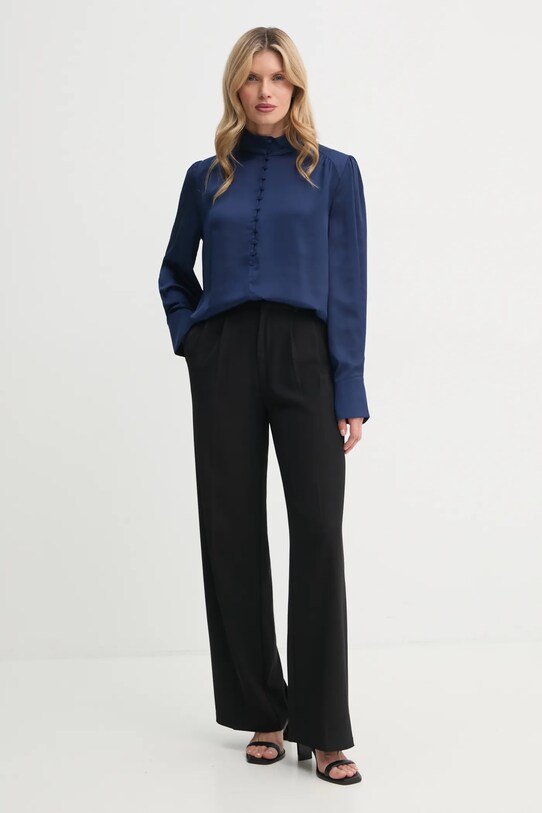 Bruuns Bazaar bluza BBW4239 bleumarin SS25