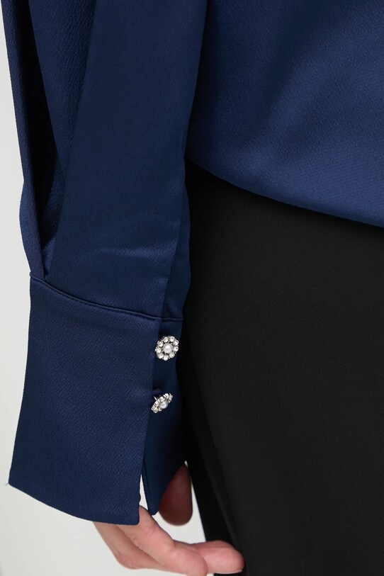 Bruuns Bazaar bluza BBW4239 bleumarin