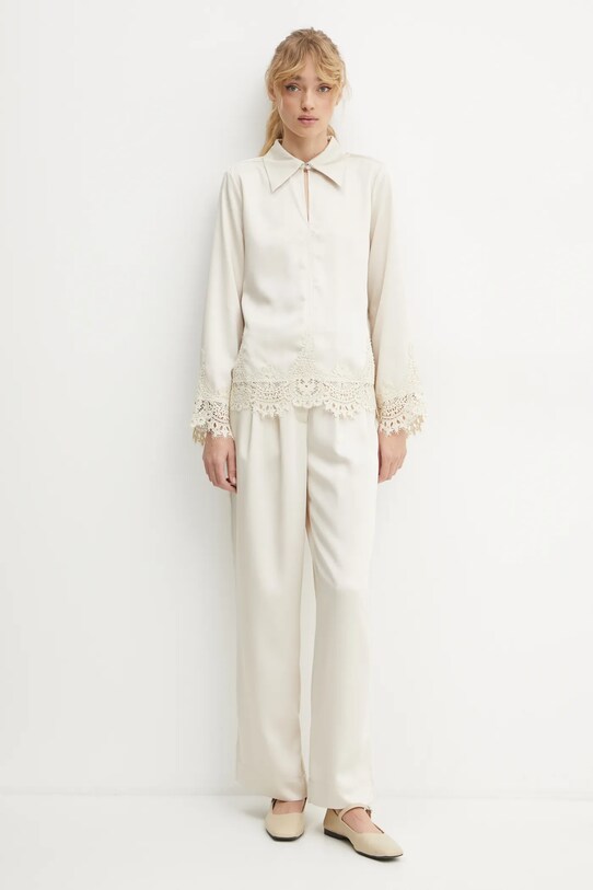 Блузка Bruuns Bazaar BBW4270 бежевый SS25