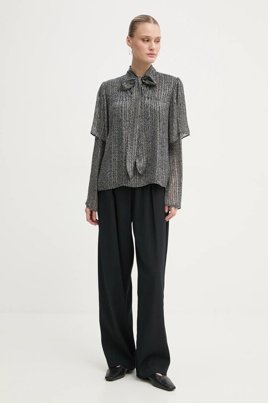 Bluza Bruuns Bazaar BBW4292 crna SS25