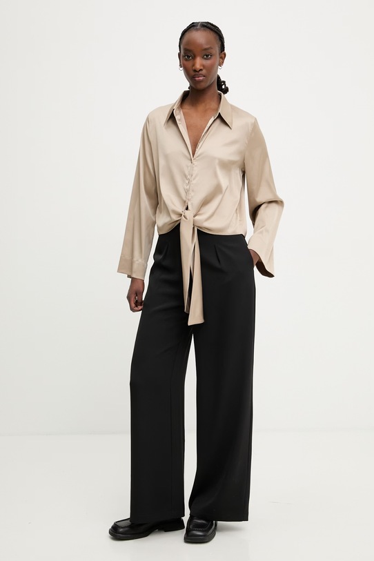 HUGO košeľa dámska 50531538 béžová SS26