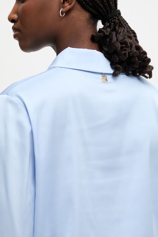 HUGO koszula damska 50531538 niebieski