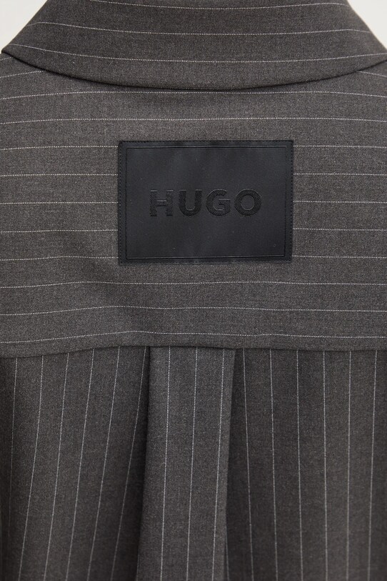 Сорочка HUGO 50531549 сірий