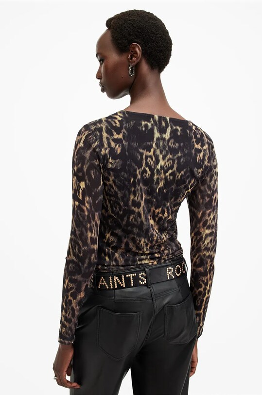 Îmbrăcăminte AllSaints bluza EDANA W161JB negru