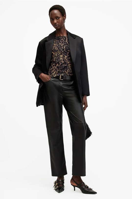 AllSaints bluza EDANA W161JB negru