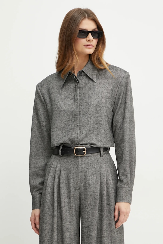 La Mania koszula RITCHIE wzorzyste szary LM.RITCHIE